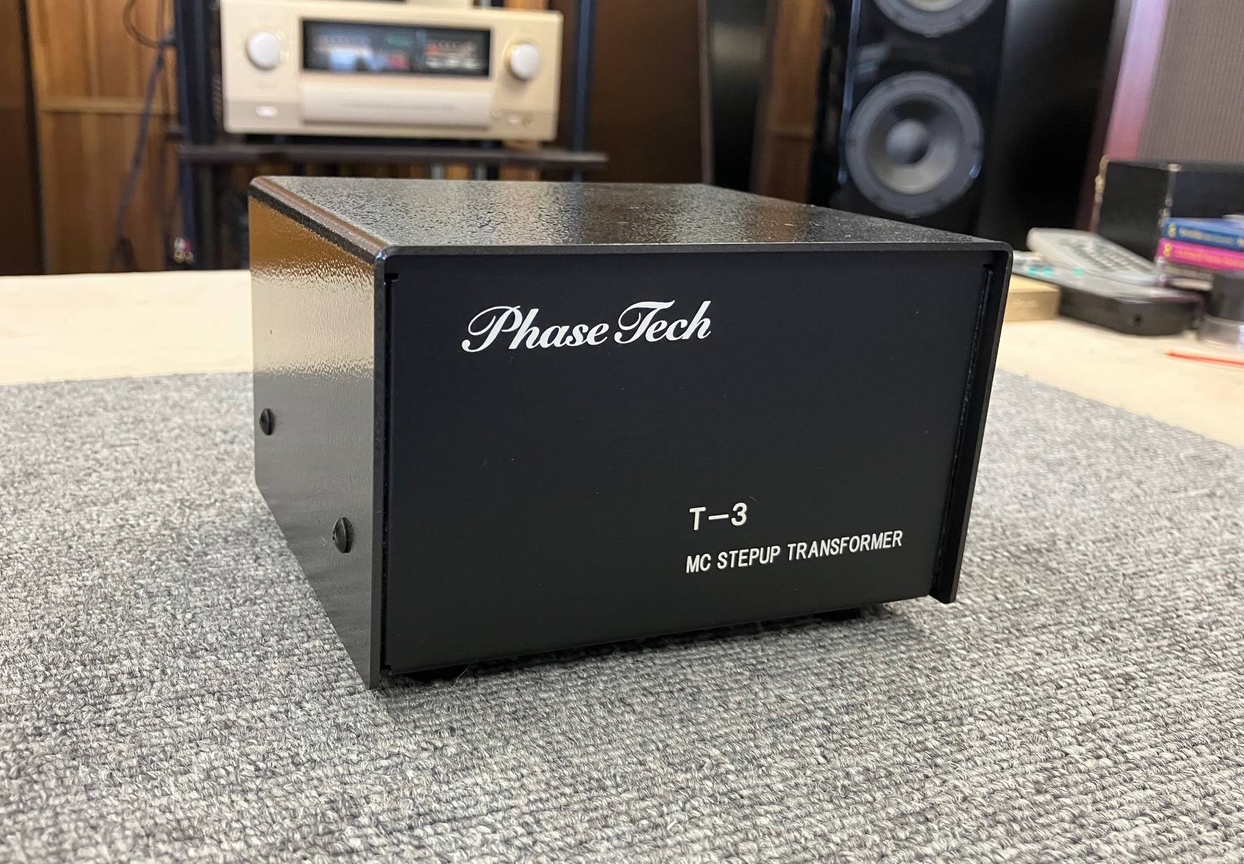 【動作品】PHASE TECHフェーズテック T-3 MC昇圧トランス Phasemation フェーズメーション