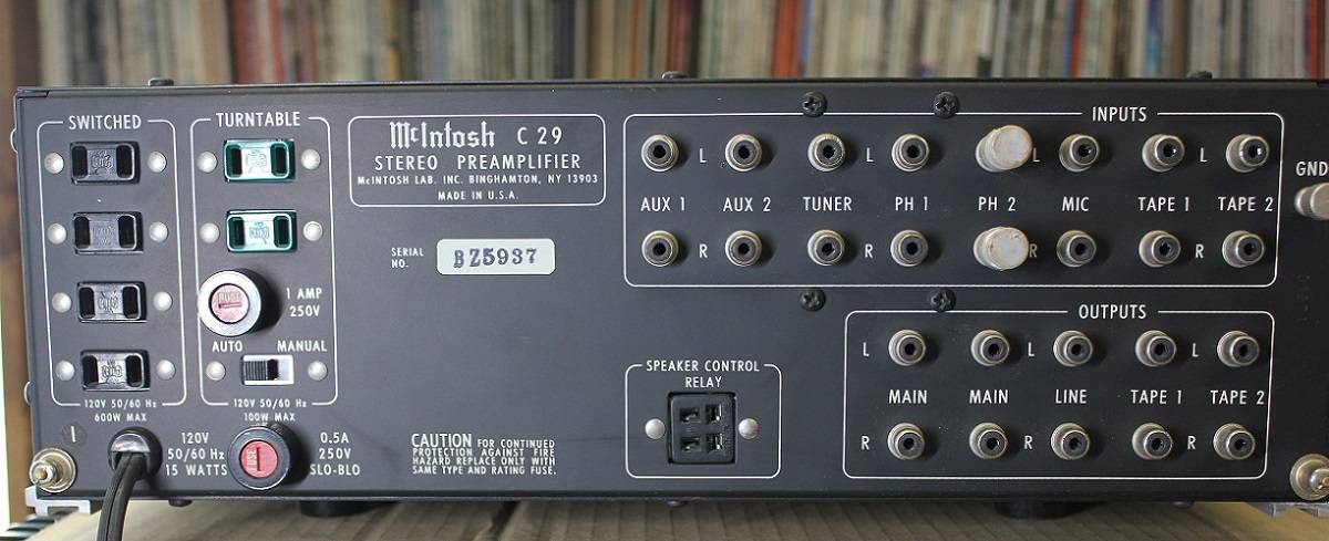 McIntosh C29 | Audio Pro Shop Kusakabe